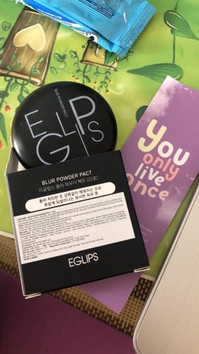 Color #21 - Eglips Blur Powder Pact photo review