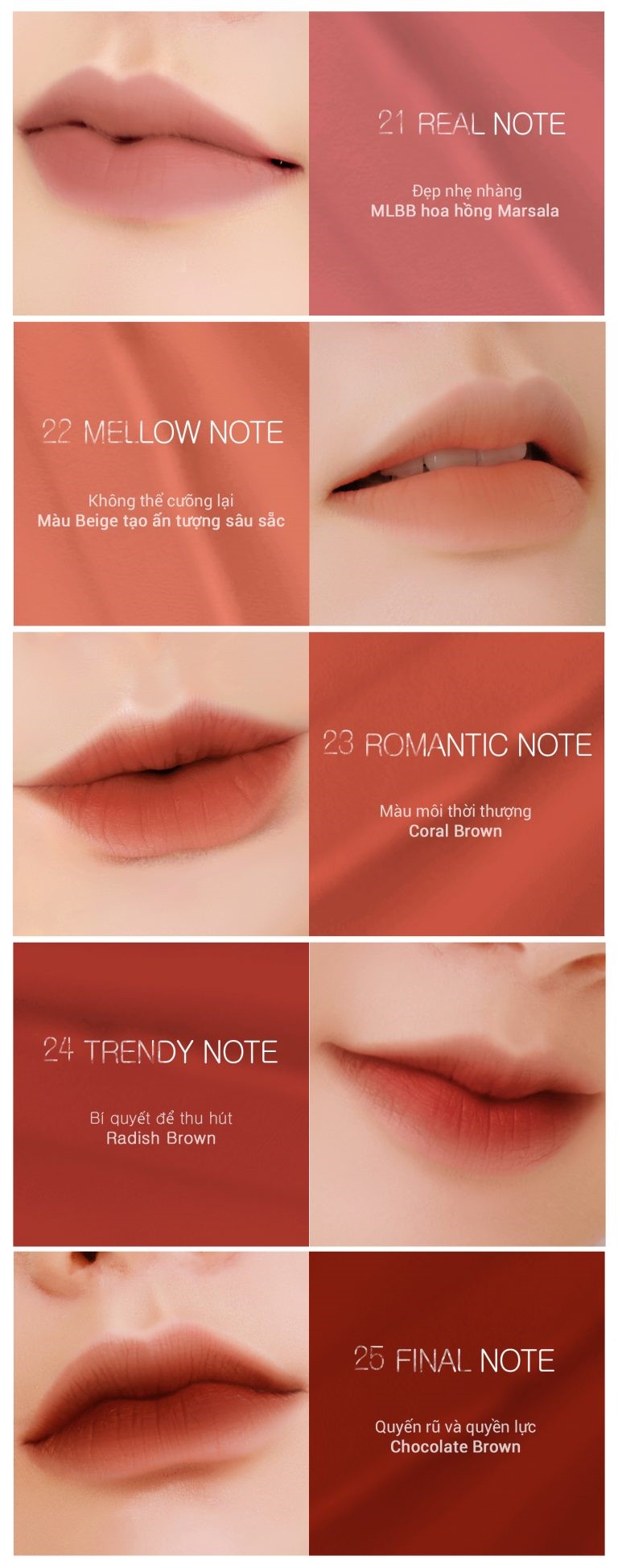 #23 Romantic Note - Bbia Last Velvet Lip Tint