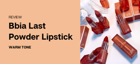 Review 6 màu son thỏi Bbia Powder Lipstick
