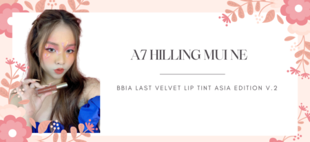 Review Bbia Water Velvet Tint #5 Màu